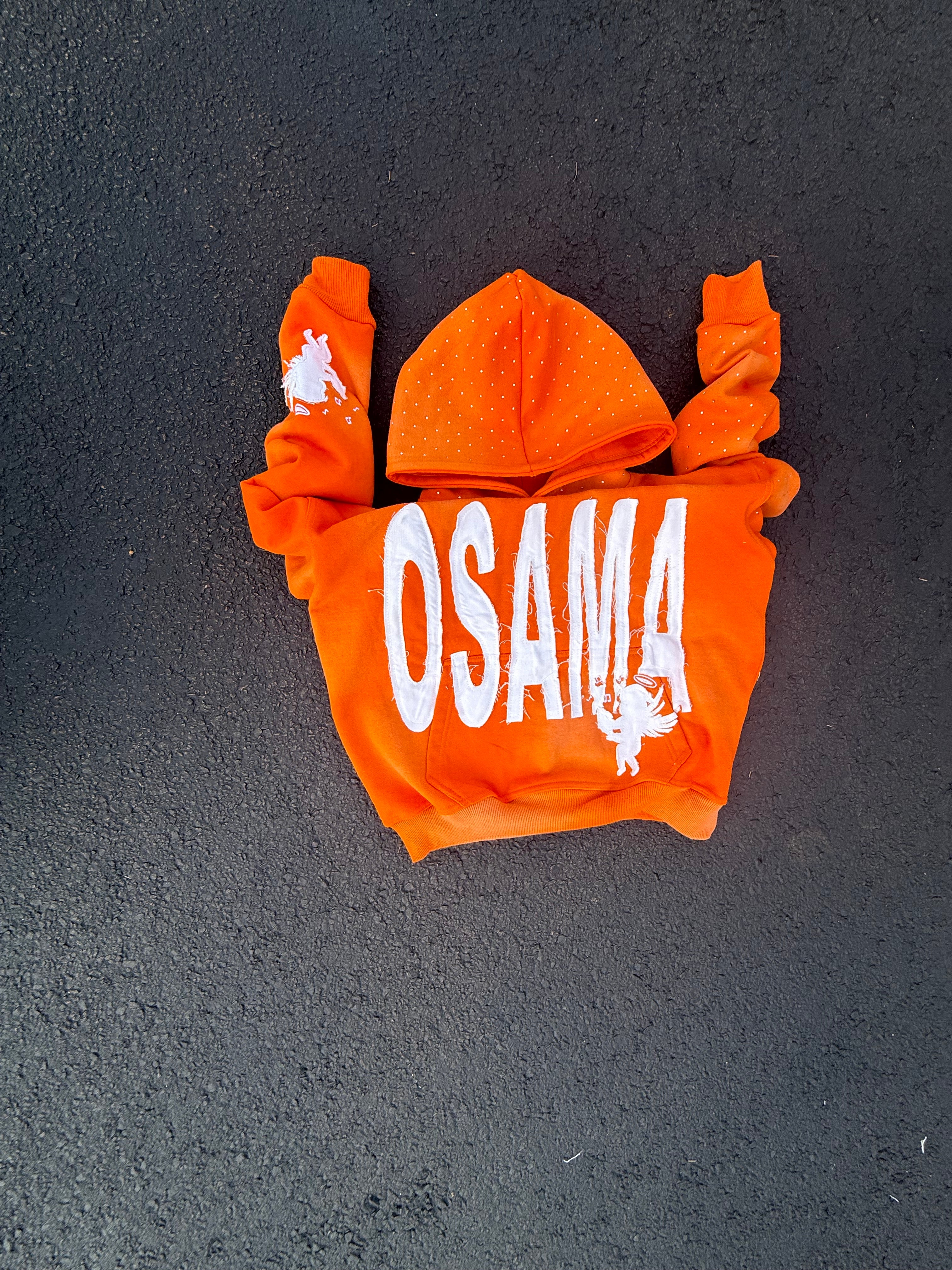 Orange Osama Hoodie