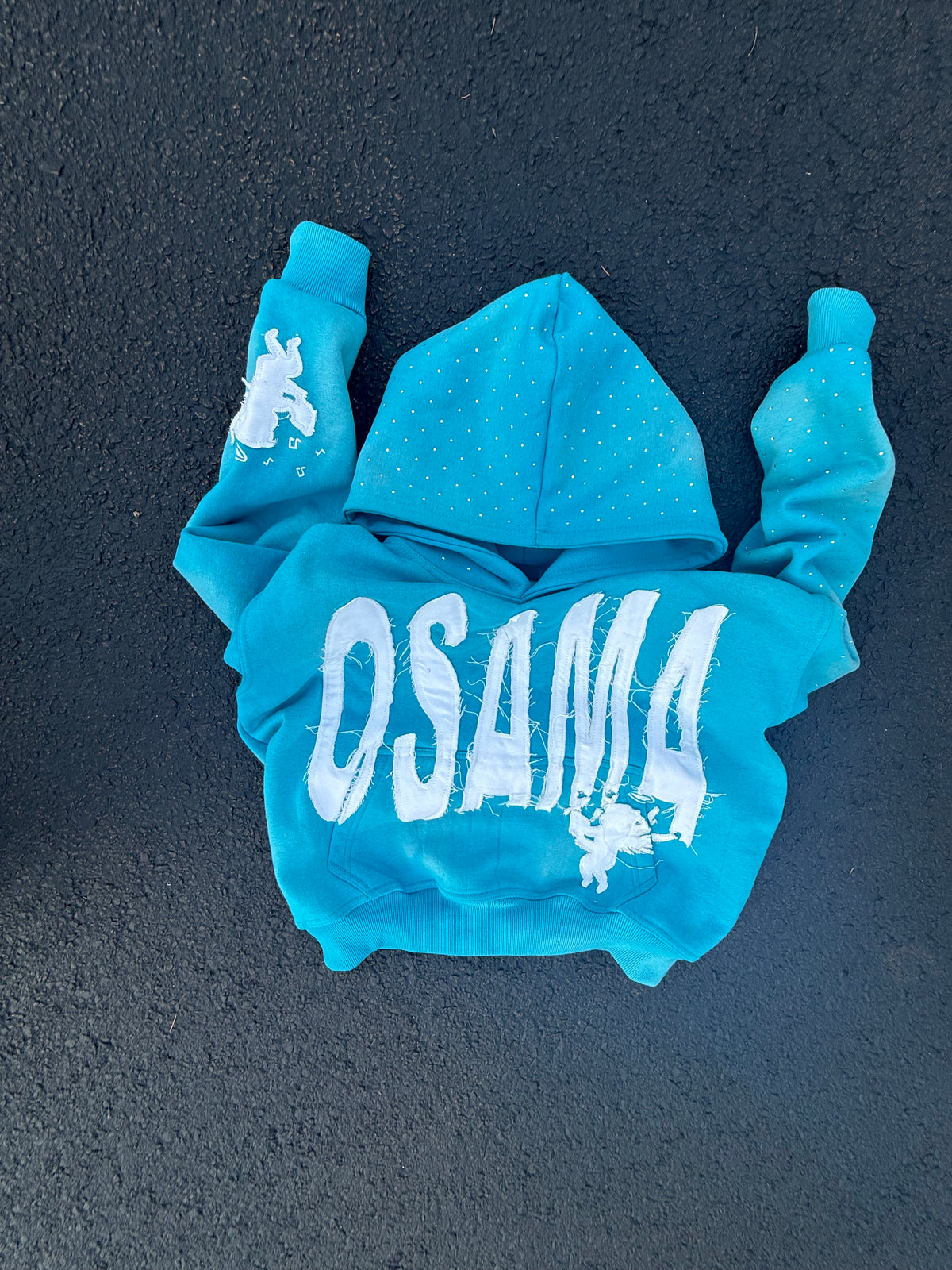 Blue Osama Hoodie