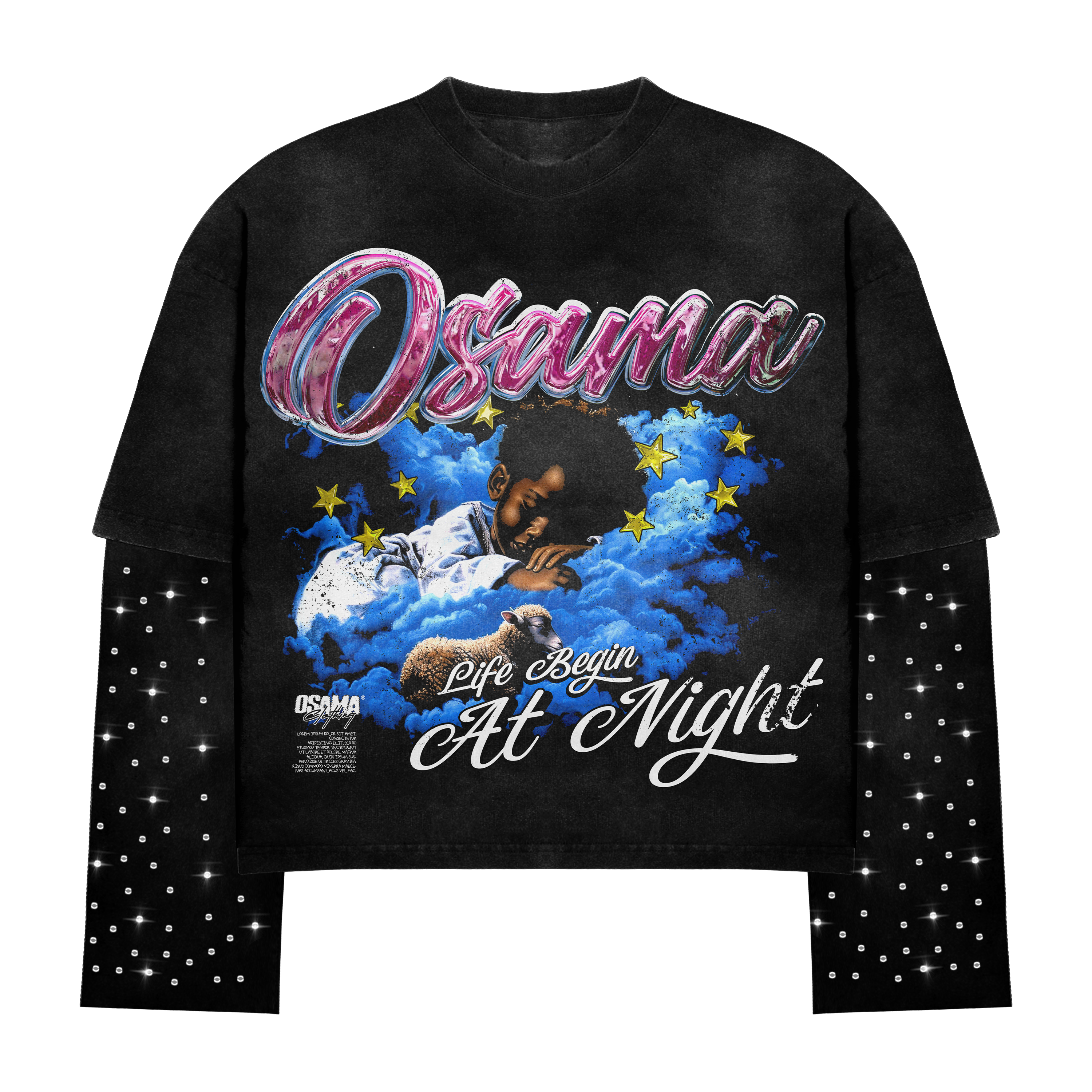 OSAMA LIFE BEGINS AT NIGHT